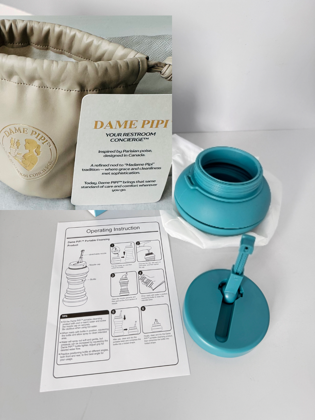 Dame PiPi™ Portable Water Cleansing Bottle